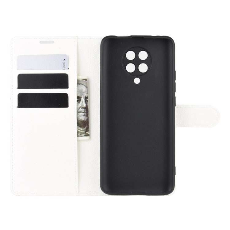 For Xiaomi Redmi K30 Pro Litchi Texture Horizontal Flip Protective Case with Holder & Card Slots & Wallet