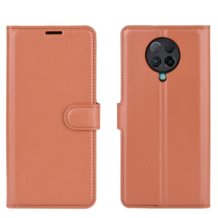 For Xiaomi Redmi K30 Pro Litchi Texture Horizontal Flip Protective Case with Holder & Card Slots & Wallet
