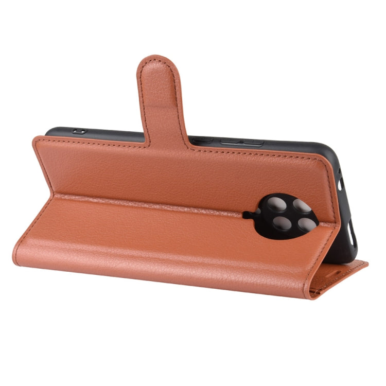 For Xiaomi Redmi K30 Pro Litchi Texture Horizontal Flip Protective Case with Holder & Card Slots & Wallet