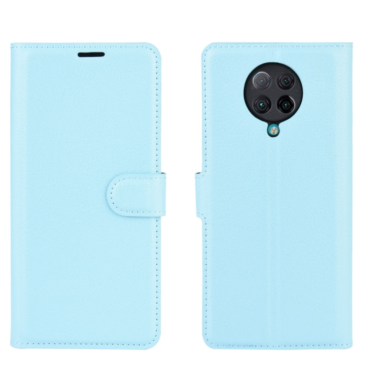 For Xiaomi Redmi K30 Pro Litchi Texture Horizontal Flip Protective Case with Holder & Card Slots & Wallet