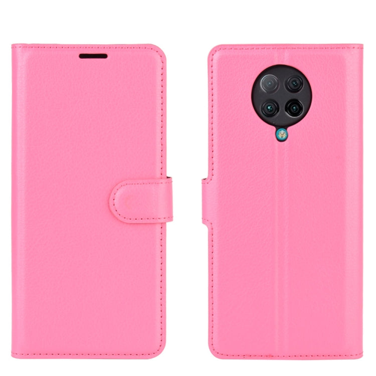 For Xiaomi Redmi K30 Pro Litchi Texture Horizontal Flip Protective Case with Holder & Card Slots & Wallet