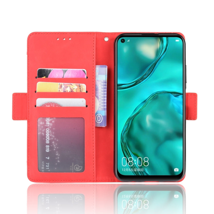 For  Huawei nova 7i/P40 lite/Nova 6SE Wallet Style Skin Feel Calf Pattern Leather Case ï¼Œwith Separate Card Slot