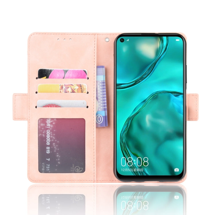 For  Huawei nova 7i/P40 lite/Nova 6SE Wallet Style Skin Feel Calf Pattern Leather Case ï¼Œwith Separate Card Slot