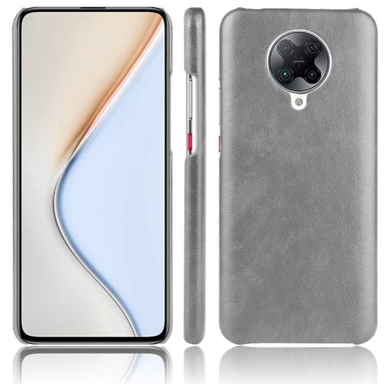 For Xiaomi Redmi K30 Pro Shockproof Litchi Texture PC + PU Case