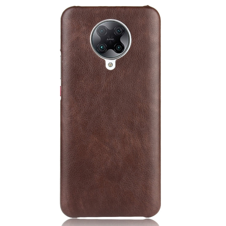 For Xiaomi Redmi K30 Pro Shockproof Litchi Texture PC + PU Case