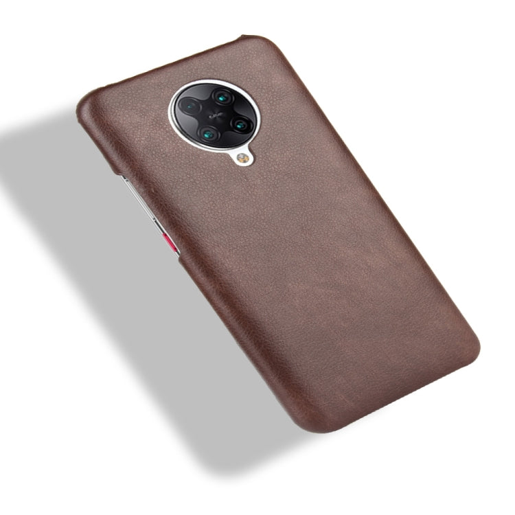 For Xiaomi Redmi K30 Pro Shockproof Litchi Texture PC + PU Case