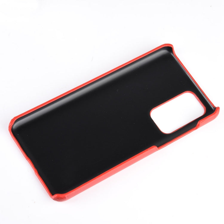 For Huawei P40 Shockproof Litchi Texture PC + PU Case