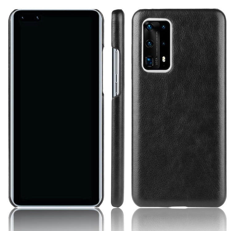 For Huawei P40 Pro+/P40 Pro Plus Shockproof Litchi Texture PC + PU Case
