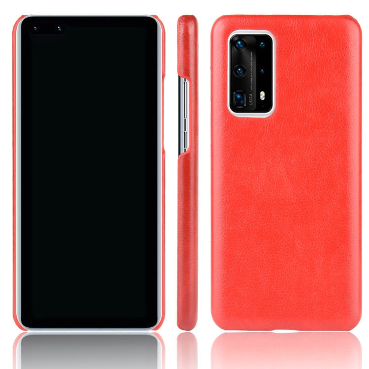 For Huawei P40 Pro+/P40 Pro Plus Shockproof Litchi Texture PC + PU Case