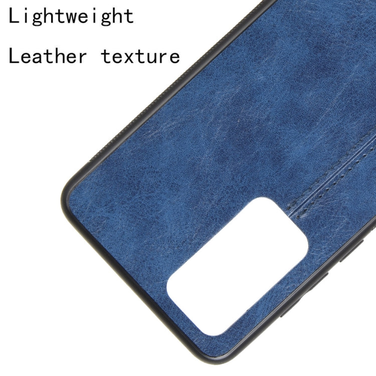 For Huawei P40 Pro+  Shockproof Sewing Cow Pattern Skin PC + PU + TPU Case