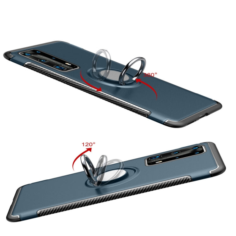 For  Huawei  P40 Magnetic 360 Degree Rotation Ring Armor Protective Case