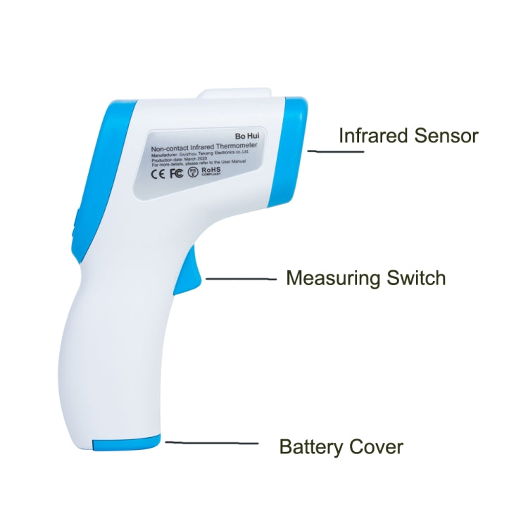 [HK Warehouse] Non-Contact IR Infrared Forehead Thermometer Medical Body Temperature Measurement