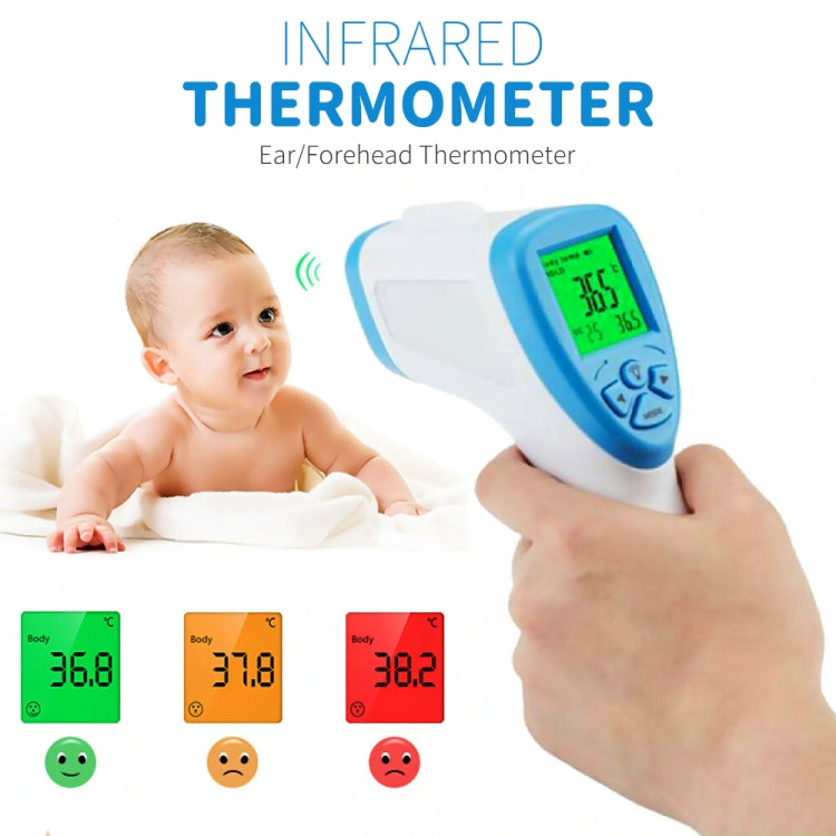 [HK Warehouse] Non-Contact IR Infrared Forehead Thermometer Medical Body Temperature Measurement