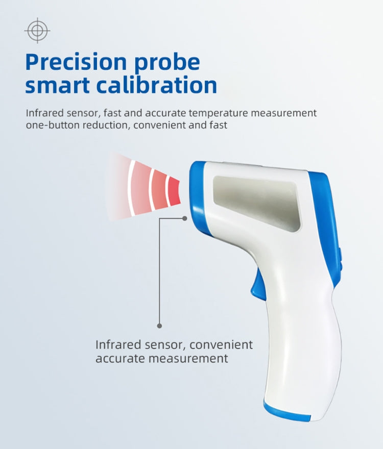 [HK Warehouse] Non-Contact IR Infrared Forehead Thermometer Medical Body Temperature Measurement