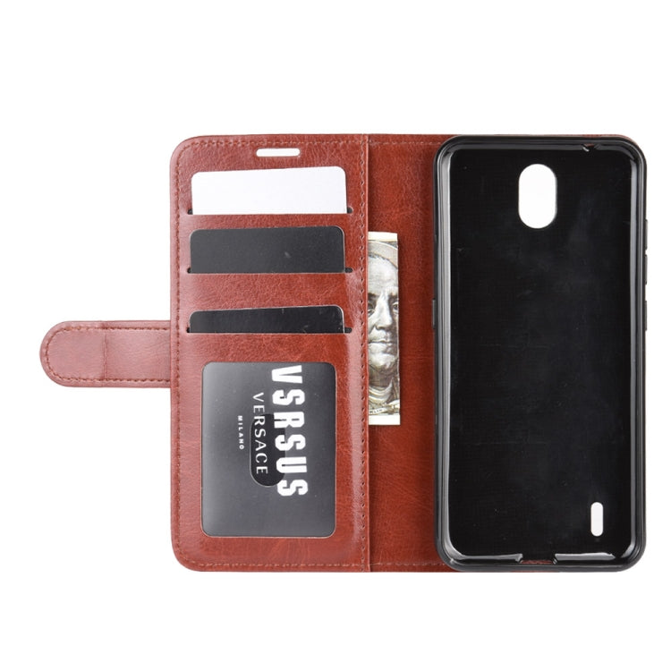 For Nokia 1.3 R64 Texture Single Horizontal Flip Protective Case with Holder & Card Slots & Wallet& Photo Frame