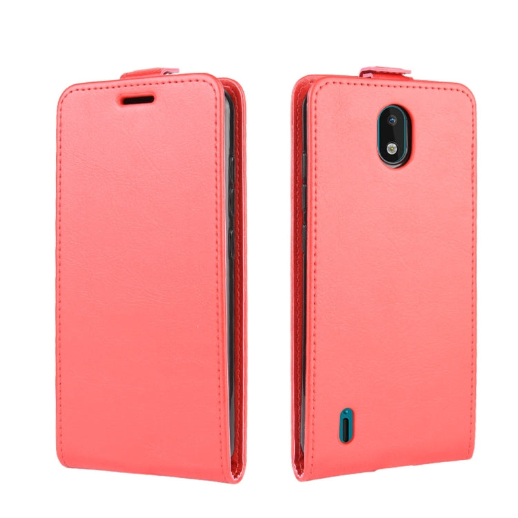 For Nokia 1.3 R64 Texture Single Vertical Flip Leather Protective Case with Card Slots & Photo Frame