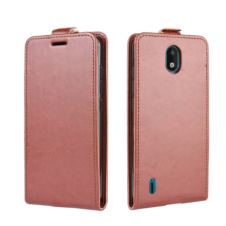 For Nokia 1.3 R64 Texture Single Vertical Flip Leather Protective Case with Card Slots & Photo Frame