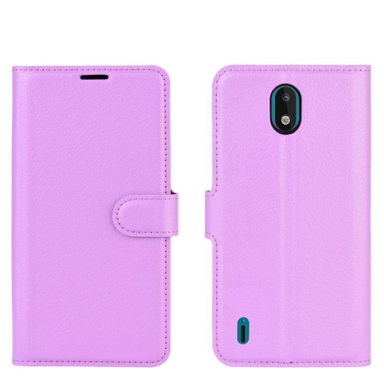 For Nokia 1.3 Litchi Texture Horizontal Flip Protective Case with Holder & Card Slots & Wallet