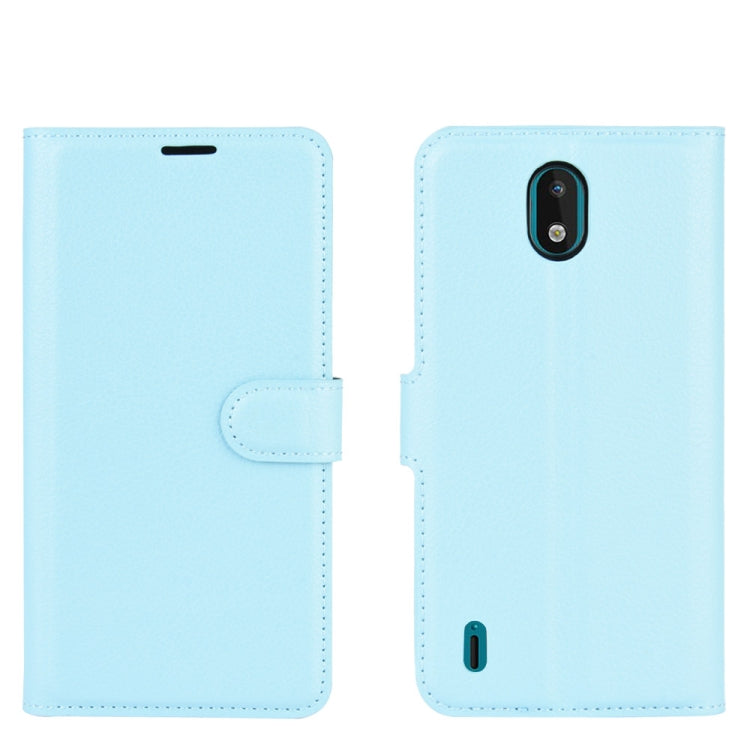 For Nokia 1.3 Litchi Texture Horizontal Flip Protective Case with Holder & Card Slots & Wallet