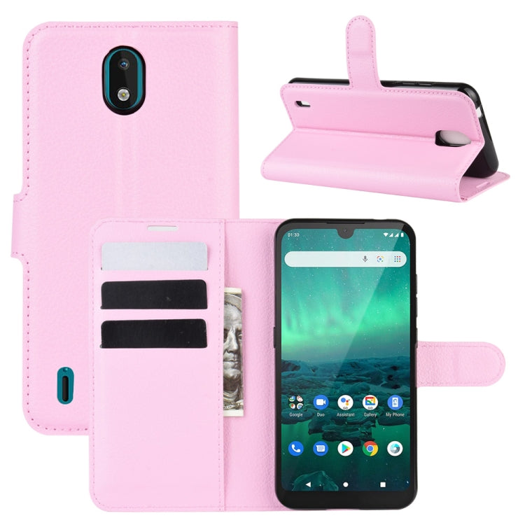 For Nokia 1.3 Litchi Texture Horizontal Flip Protective Case with Holder & Card Slots & Wallet