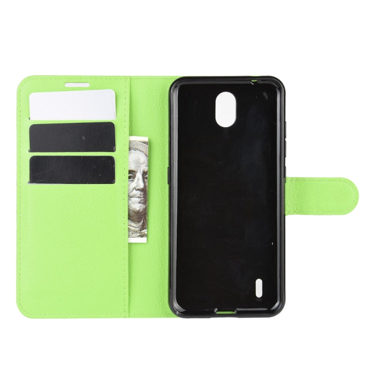 For Nokia 1.3 Litchi Texture Horizontal Flip Protective Case with Holder & Card Slots & Wallet
