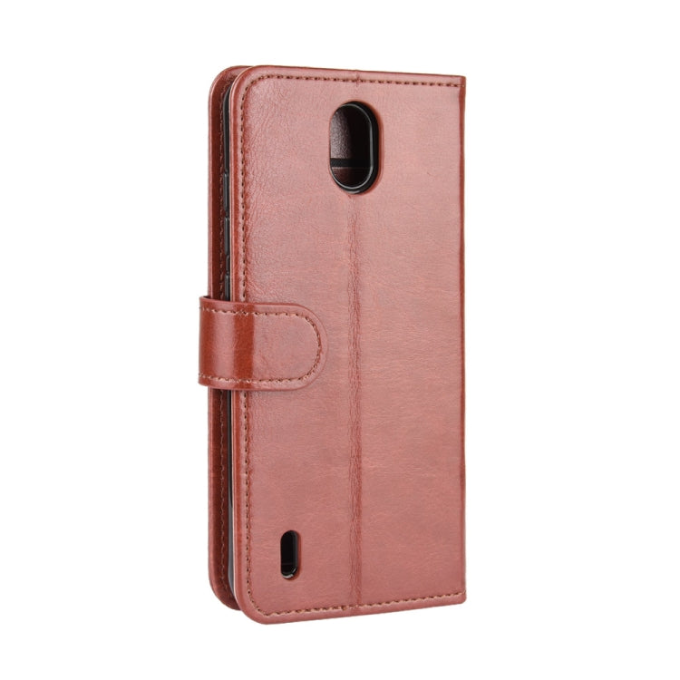 For Nokia C1 R64 Texture Single Horizontal Flip Protective Case with Holder & Card Slots & Wallet& Photo Frame