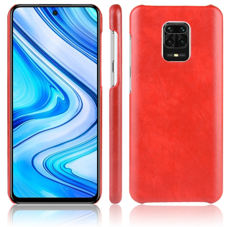 For Xiaomi Redmi Note 9 Pro/Note 9s/Note 9 Pro max Shockproof Litchi Texture PC + PU Case