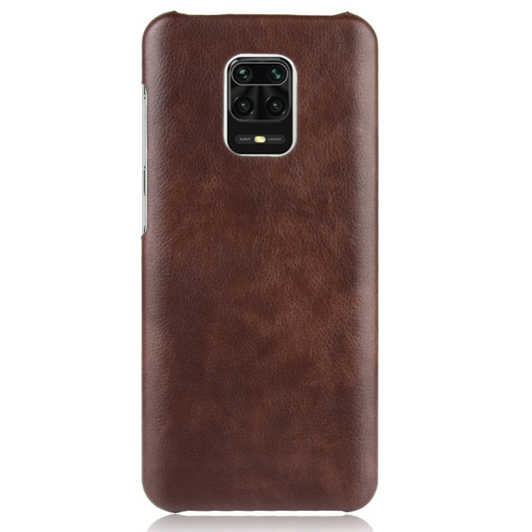 For Xiaomi Redmi Note 9 Pro/Note 9s/Note 9 Pro max Shockproof Litchi Texture PC + PU Case
