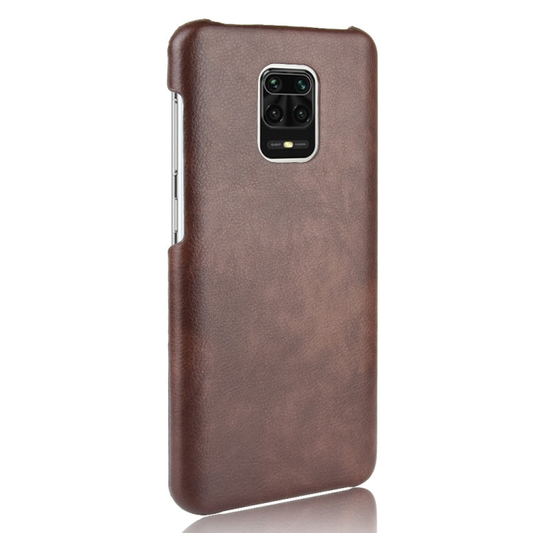 For Xiaomi Redmi Note 9 Pro/Note 9s/Note 9 Pro max Shockproof Litchi Texture PC + PU Case