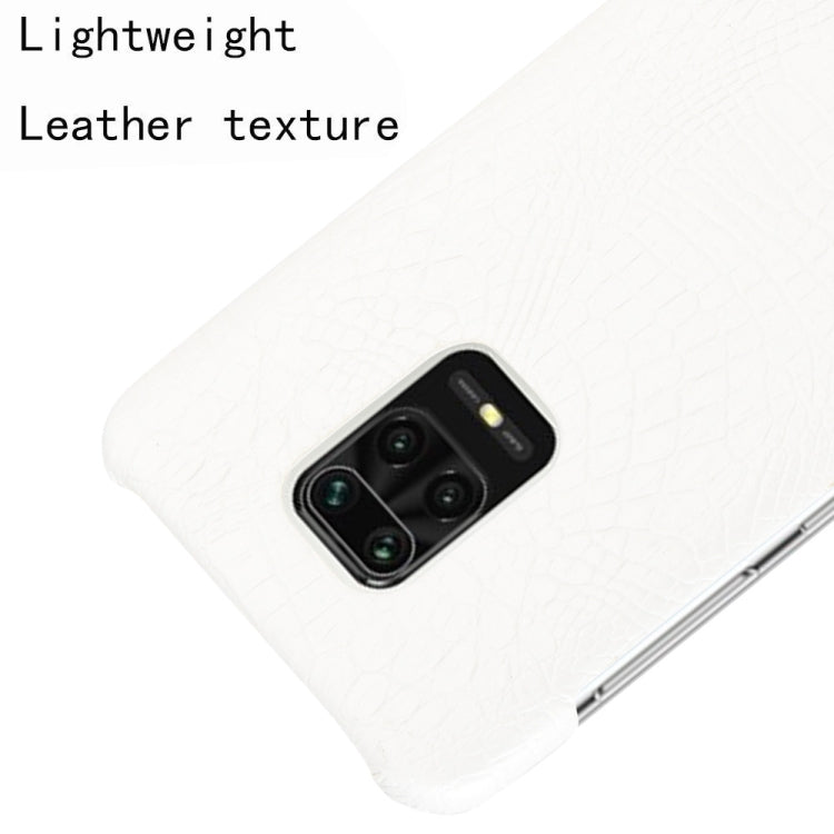 For Xiaomi Redmi Note 9 Pro/Note 9s/Note 9 Pro max Shockproof Crocodile Texture PC + PU Case