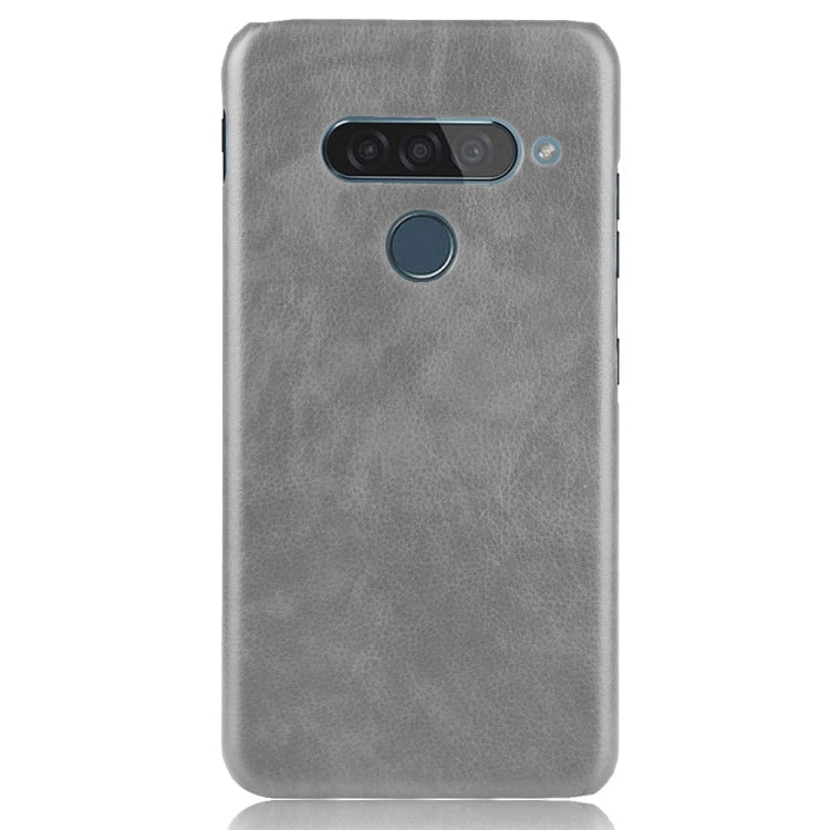 For LG G8S ThinQ Shockproof Litchi Texture PC + PU Case