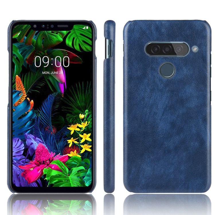 For LG G8S ThinQ Shockproof Litchi Texture PC + PU Case