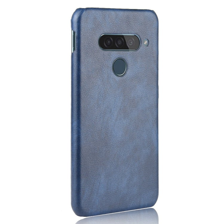For LG G8S ThinQ Shockproof Litchi Texture PC + PU Case