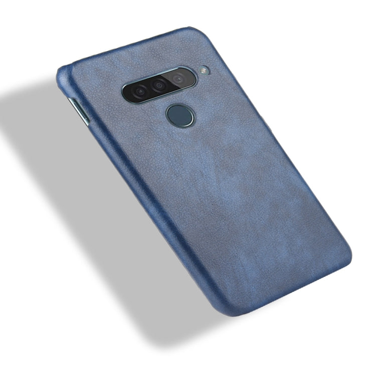 For LG G8S ThinQ Shockproof Litchi Texture PC + PU Case