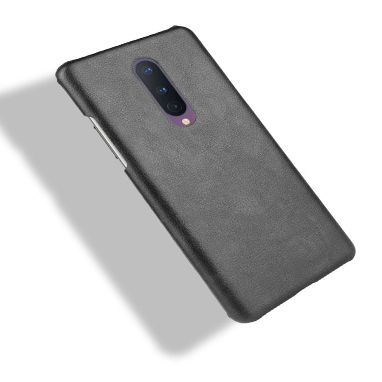 For OnePlus 8  Shockproof Litchi Texture PC + PU Case