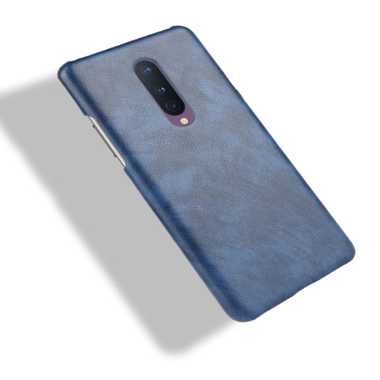 For OnePlus 8  Shockproof Litchi Texture PC + PU Case