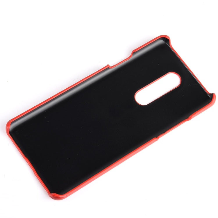 For OnePlus 8  Shockproof Litchi Texture PC + PU Case