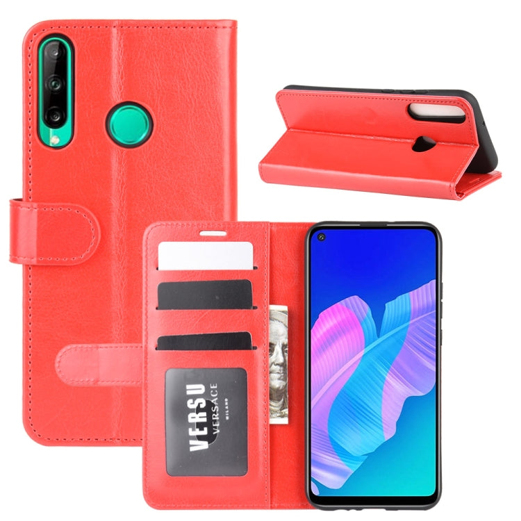For Huawei P40 lite E R64 Texture Single Horizontal Flip Protective Case with Holder & Card Slots & Wallet& Photo Frame