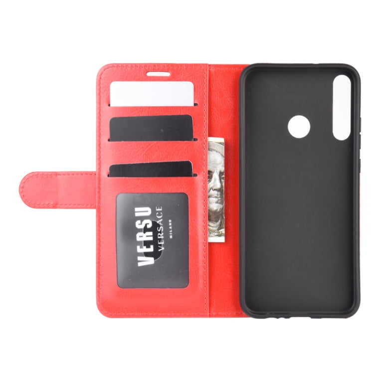 For Huawei P40 lite E R64 Texture Single Horizontal Flip Protective Case with Holder & Card Slots & Wallet& Photo Frame