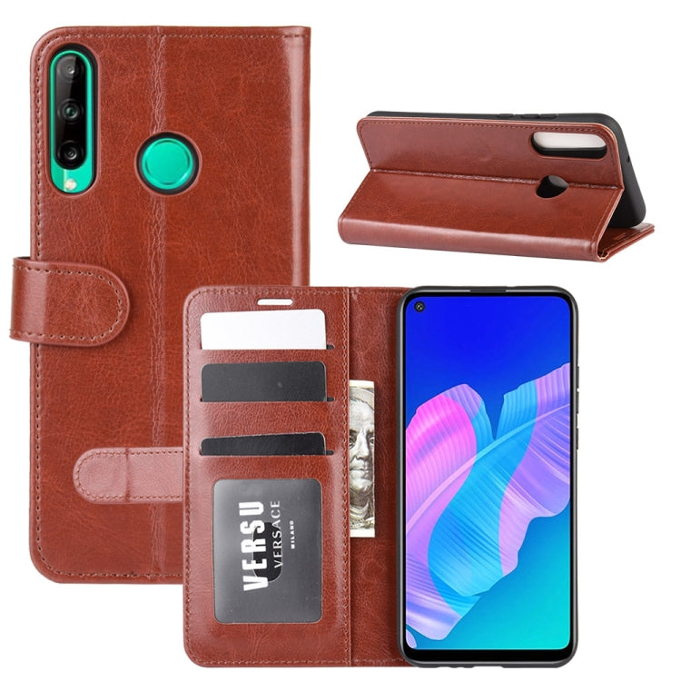 For Huawei P40 lite E R64 Texture Single Horizontal Flip Protective Case with Holder & Card Slots & Wallet& Photo Frame