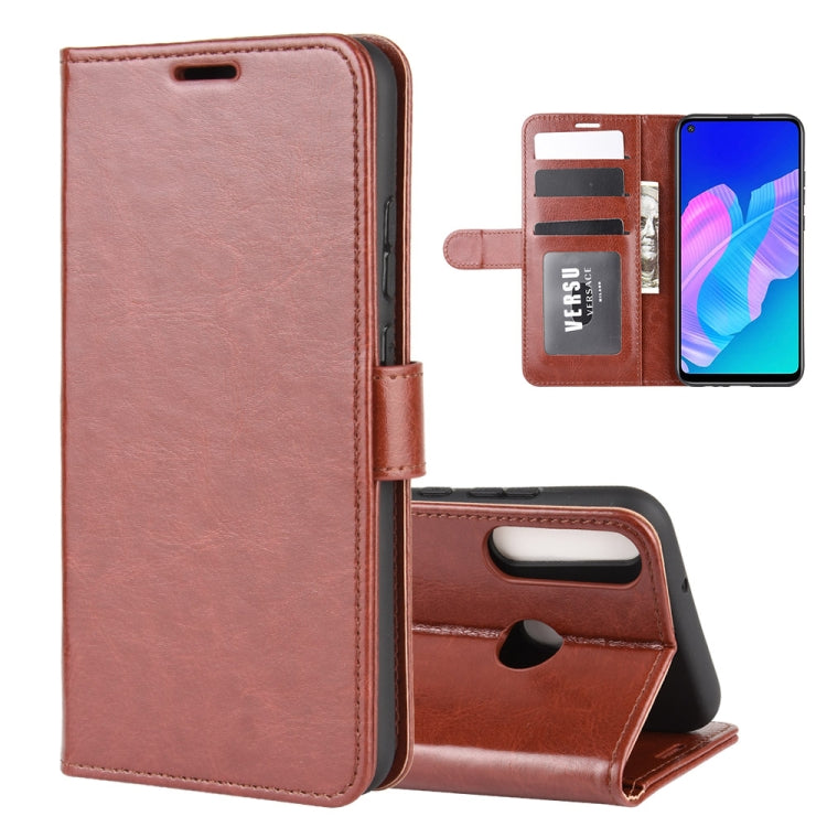 For Huawei P40 lite E R64 Texture Single Horizontal Flip Protective Case with Holder & Card Slots & Wallet& Photo Frame