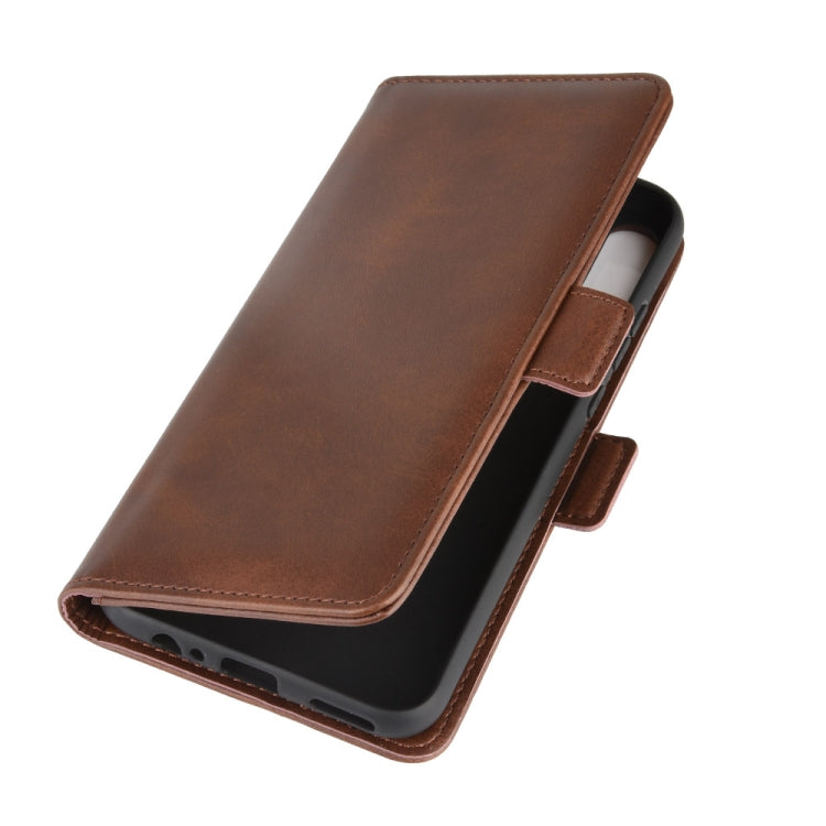For Huawei P40 Lite E / Y7P Dual-side Magnetic Buckle Horizontal Flip Leather Case with Holder & Card Slots & Wallet
