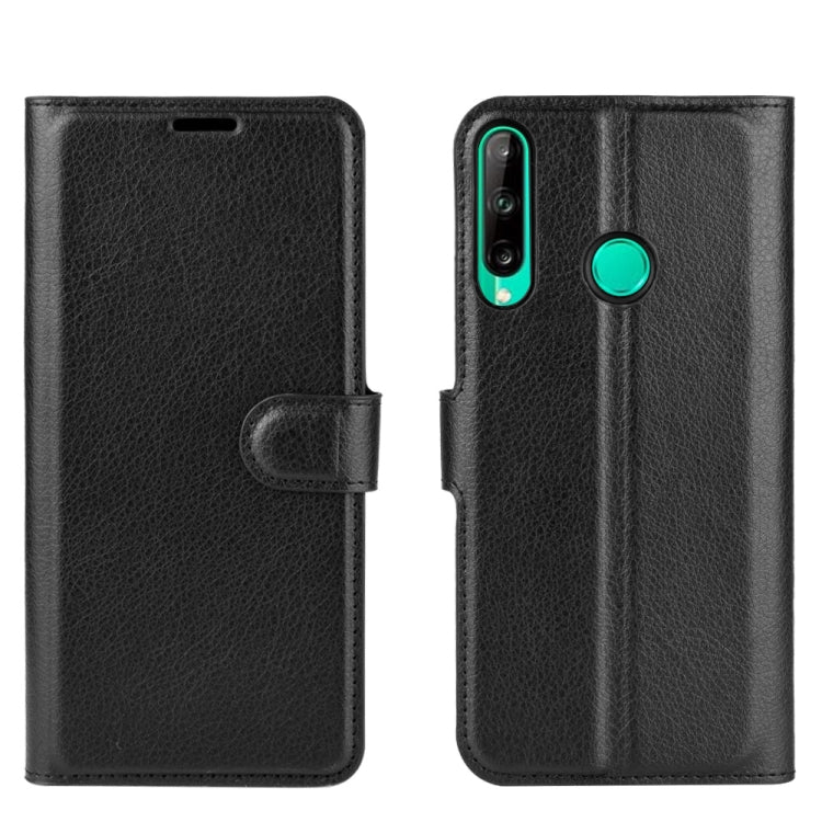 For Huawei P40 Lite E / Y7P Litchi Texture Horizontal Flip Protective Case with Holder & Card Slots & Wallet