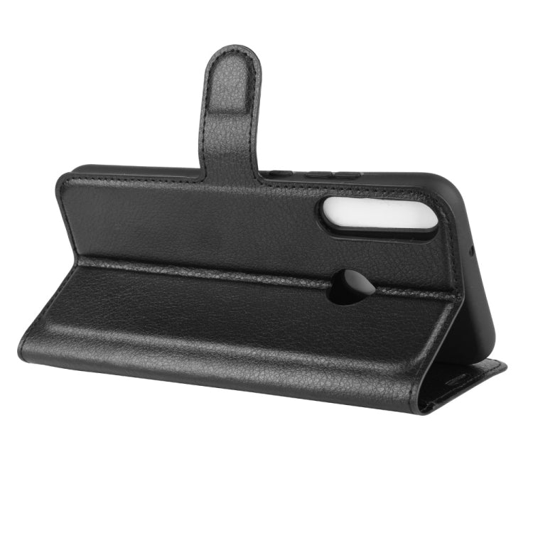 For Huawei P40 Lite E / Y7P Litchi Texture Horizontal Flip Protective Case with Holder & Card Slots & Wallet