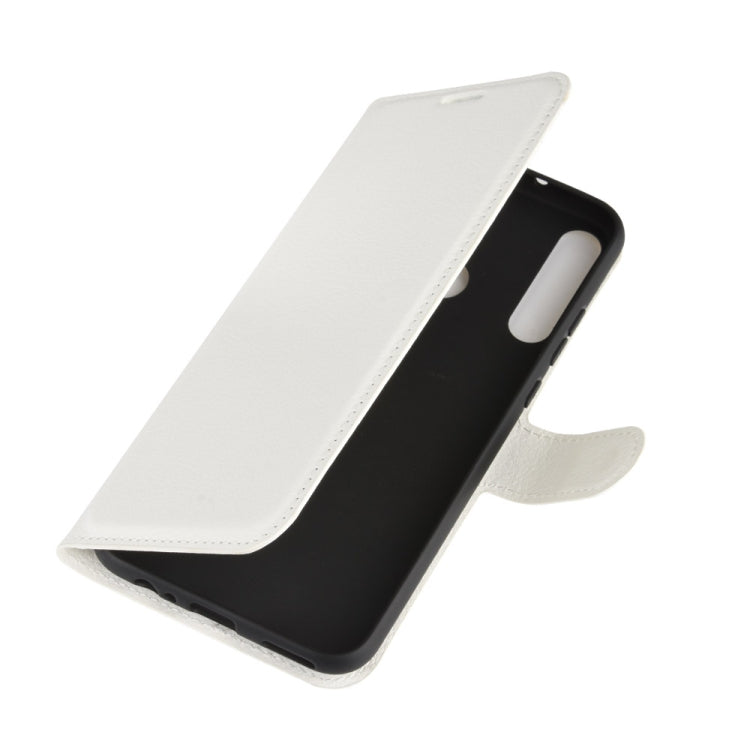 For Huawei P40 Lite E / Y7P Litchi Texture Horizontal Flip Protective Case with Holder & Card Slots & Wallet