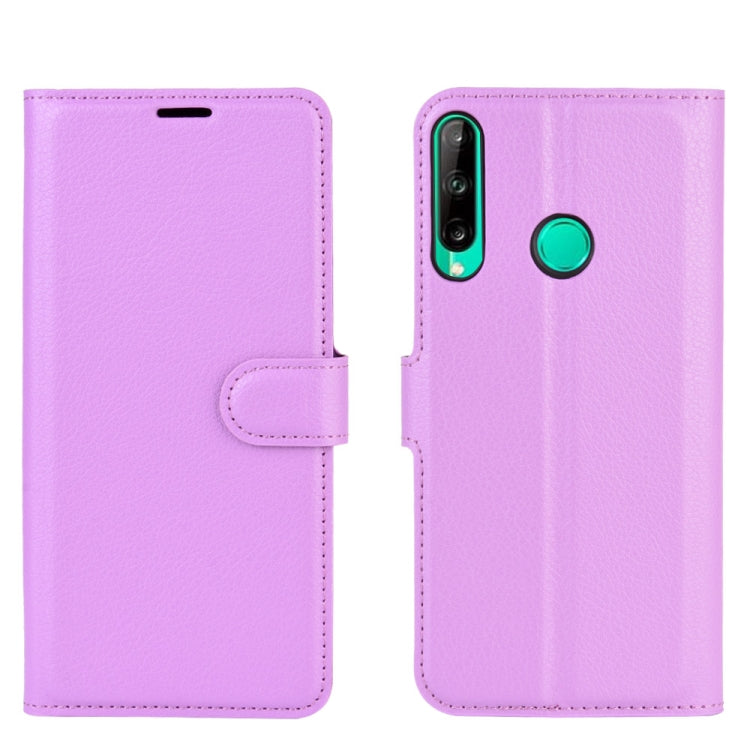 For Huawei P40 Lite E / Y7P Litchi Texture Horizontal Flip Protective Case with Holder & Card Slots & Wallet