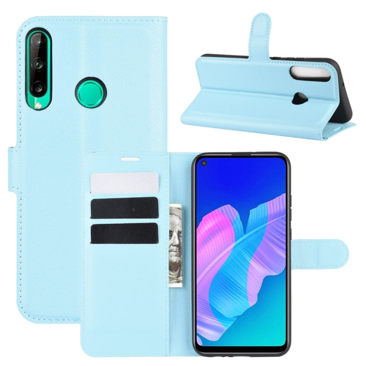 For Huawei P40 Lite E / Y7P Litchi Texture Horizontal Flip Protective Case with Holder & Card Slots & Wallet