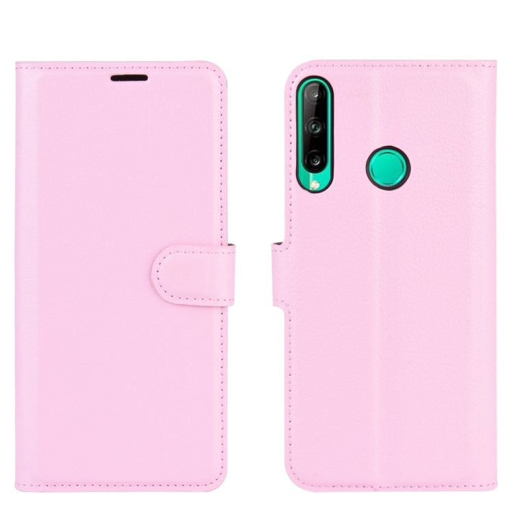 For Huawei P40 Lite E / Y7P Litchi Texture Horizontal Flip Protective Case with Holder & Card Slots & Wallet
