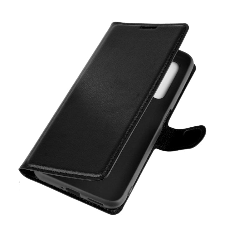 For OPPO Realme X50 5G Litchi Texture Horizontal Flip Protective Case with Holder & Card Slots & Wallet