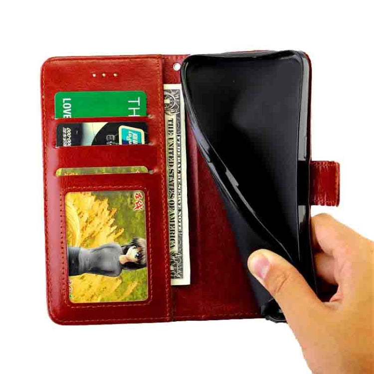 For XIAOMI Mi10/Mi10Pro Crazy Horse Texture Leather Horizontal Flip Protective Case with Holder & Card Slots & Wallet & Photo Frame